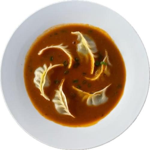 veg Soup Momo — ベジスープモモ8個入り